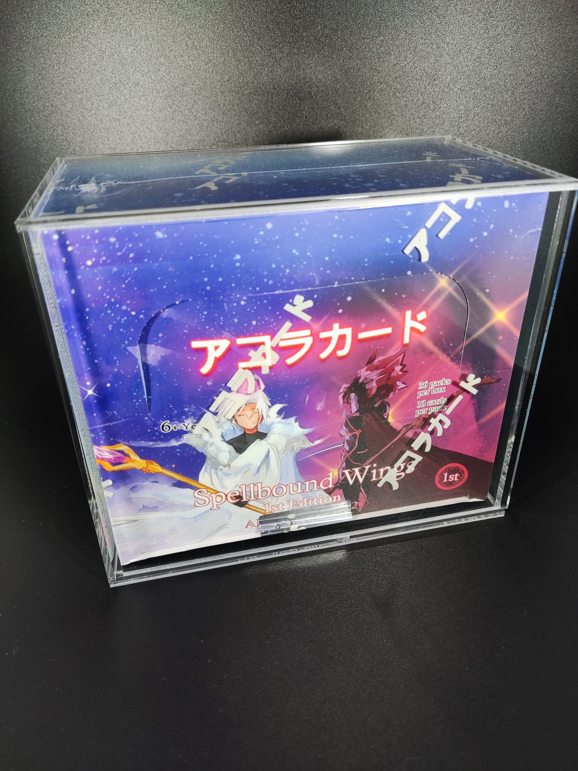 Akora TCG Spellbound Wings 1st Edition EN Display inkl. Schutzhülle
