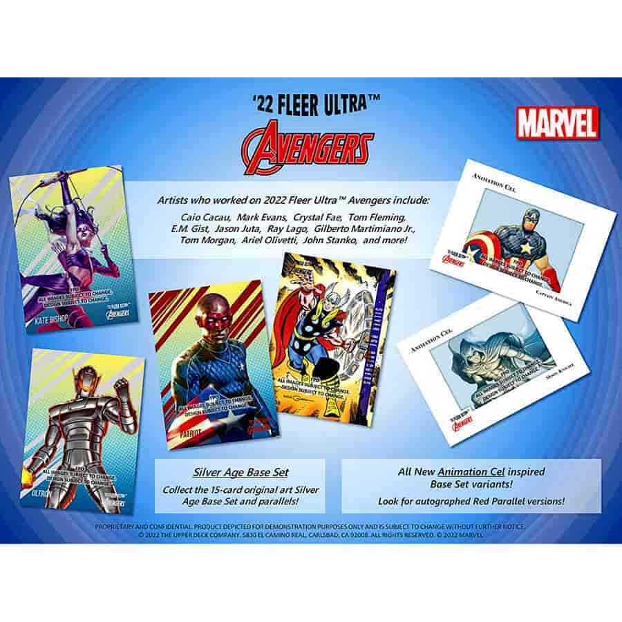 Marvel Fleer Ultra Avengers Hobby Box (Upper Deck 2022) – Bild 4