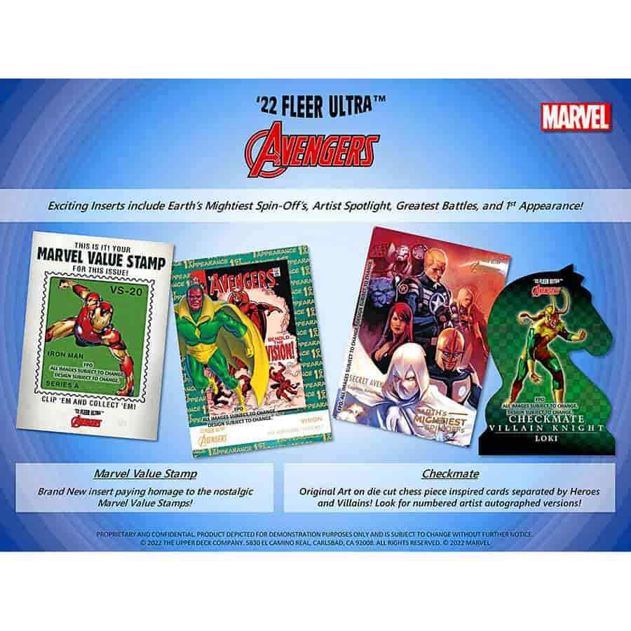 Marvel Fleer Ultra Avengers Hobby Box (Upper Deck 2022) – Bild 5