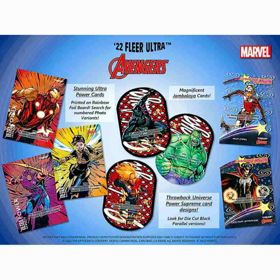 Marvel Fleer Ultra Avengers Hobby Box (Upper Deck 2022) – Bild 6