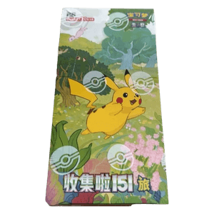 Pokémon 151C: Collect 151 Journey Jumbo Booster Box CHN
