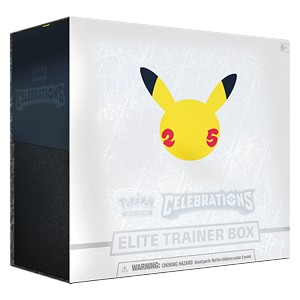 Pokémon Celebrations Top-Trainer-Box DE