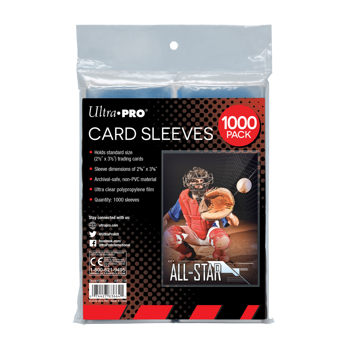 Ultra Pro Sleeves 1000x