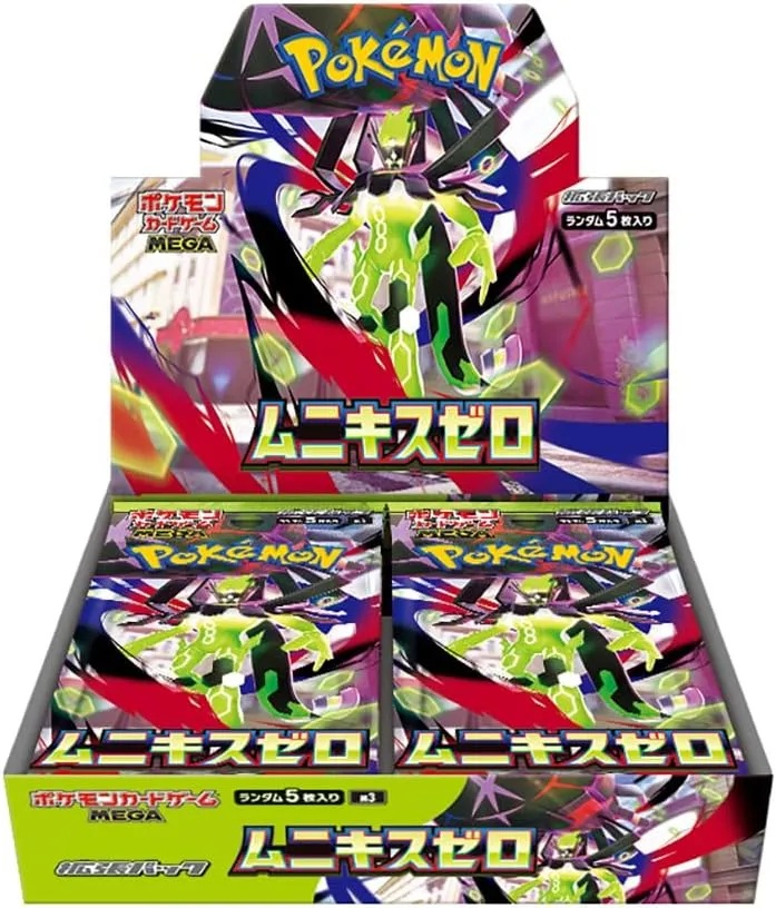 Pokemon MEGA Munikis / Nihil Zero Booster Box JP